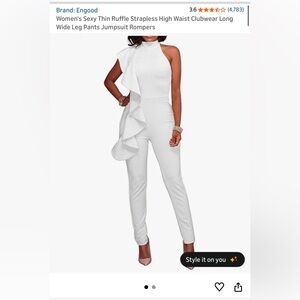 Elegant White Jumpsuit